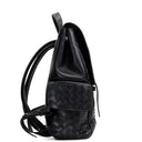 BT VENETA Leather Intrecciato Back To School Backpack - Black