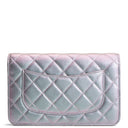 CH 255 Reissue Iridescent Quilted Wallet on Chain