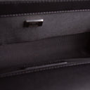 CH Boy Bag Medium Quilted Caviar - Black