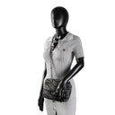 CH CC Denim Wave Flap Bag - Gray