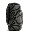 CH CC Denim Wave Flap Bag - Gray