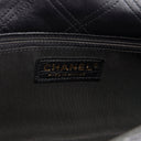 CH CC Flap Pearl Studded Quilted Lambskin - Black