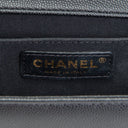 CH Caviar Medium Boy Bag - Black