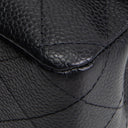 CH Classic Caviar Medium Double Flap - Black