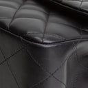 CH Lambskin Jumbo Double Flap - Black