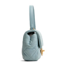 CH Lambskin Quilted Rectangular Mini Flap - Light Blue