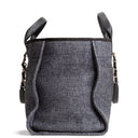 CH Lurex Medium Deauville Shopping Tote - Navy