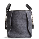 CH Lurex Medium Deauville Shopping Tote - Navy