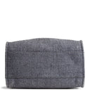 CH Lurex Medium Deauville Shopping Tote - Navy