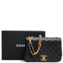 CH On And On Flap Bag - Black