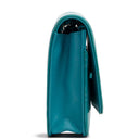 CH Patent Boy Wallet On Chain - Turquoise