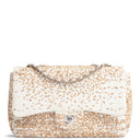 CH Sequins Flap Bag - Ivory