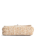 CH Sequins Flap Bag - Ivory