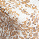 CH Sequins Flap Bag - Ivory