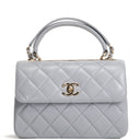 CH Trendy CC Small Flap Bag - Light Grey