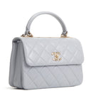 CH Trendy CC Small Flap Bag - Light Grey