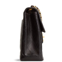 CH Vintage Maxi CC Flap Bag - Black