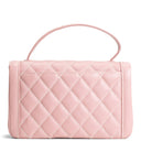 CH Vintage Surpique Wild Stitch Quilted Top Handle Bag - Pink