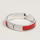 Clic H bracelet  silver red