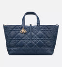 DIOR Toujours TOTE bag Medium Blue - full calfskin 28.5