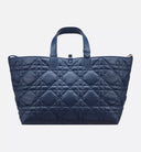DIOR Toujours TOTE bag Medium Blue - full calfskin 28.5