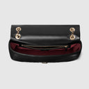 GG Marmont large shoulder bag in black leather