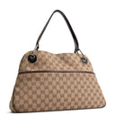 GU Eclipse GG Canvas Shoulder Bag