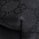 GU GG Canvas Waist Bag - Black OUTLET FINAL SALE