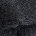 GU GG Canvas Waist Bag - Black OUTLET FINAL SALE