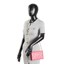 GU GG Matelasse Chain Wallet - Pink