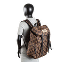 GU GG Nylon Ripstop Backpack - Brown