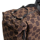GU GG Nylon Ripstop Duffel Bag - Brown