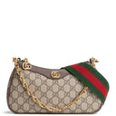 GU GG Supreme Ophidia Small Shoulder Bag - Beige & Ebony