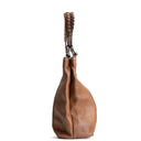 GU Guccissima Bamboo Leather Handbag- Brown OUTLET FINAL SALE