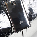 GU Guccissima Medium Mirror Effect Duffle