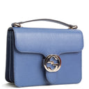 GU Interlocking G Dollar Bag - Blue