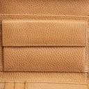 GU Leather French Wallet - Cognac