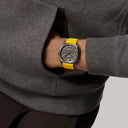 H08 Chronographe watch, 45 mm Yellow