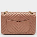 Chanel Bronze Chevron Leather 226 Reissue 2.55 Flap Bag
