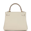 Special Order (HSS) Kelly Retourne 25 Craie Verso Togo Brushed